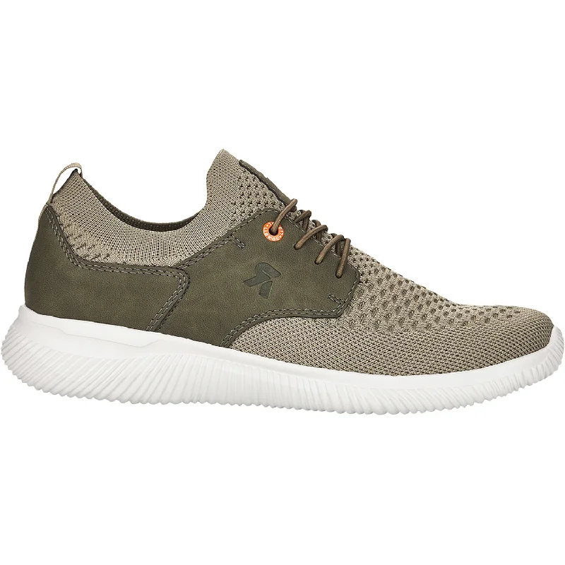 Men's Rieker Revolution 07401-52 Max 01 Sage/Moor Mesh Desert Boot Utility Style  