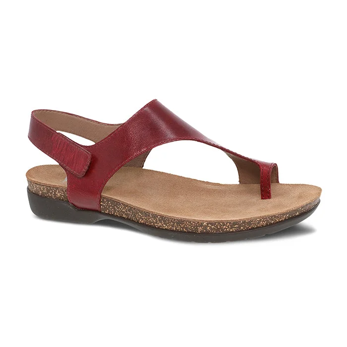 Womens Dansko Reece in Cinnabar Checkered Shoe Pattern Look  
