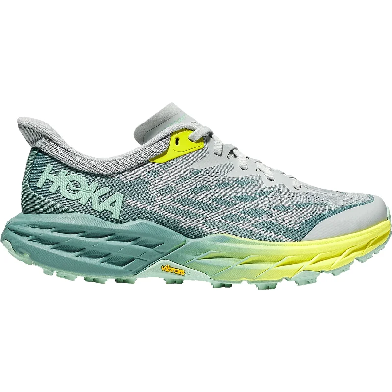 Women's Hoka Speedgoat 5 Mercury/Trellis Mesh Athleisure Derby Style  