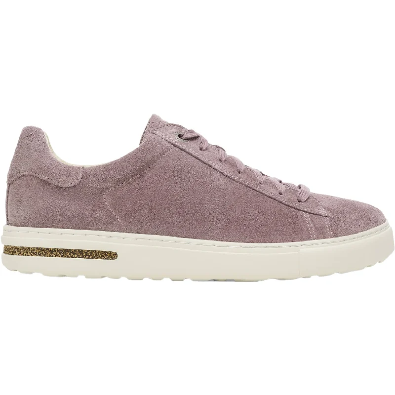 Women's Birkenstock Bend Faded Purple Suede Bespoke Shoe Aesthetic 