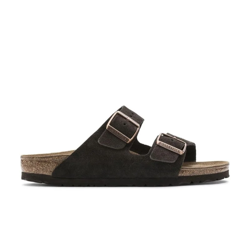 Birkenstock Arizona - Mocha Suede Buckle -