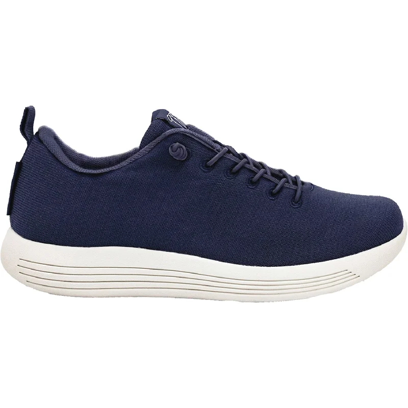Unisex Woolloomooloo Cheviot Navy Wool Glow - in - the - Dark Shoe Design  