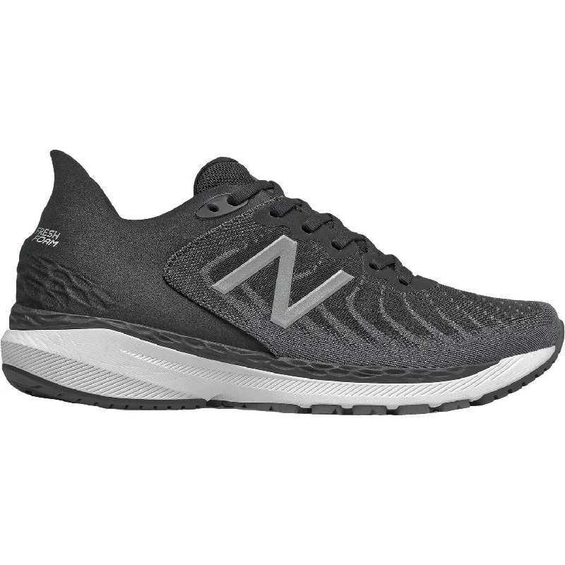 Men's New Balance Fresh Foam M860B11 Black/Phantom Synthetic/Mesh Quilted Shoe Design Men's New Balance Fresh Foam M860B11 Black/Phantom Synthetic/Mesh Quilted Shoe Design