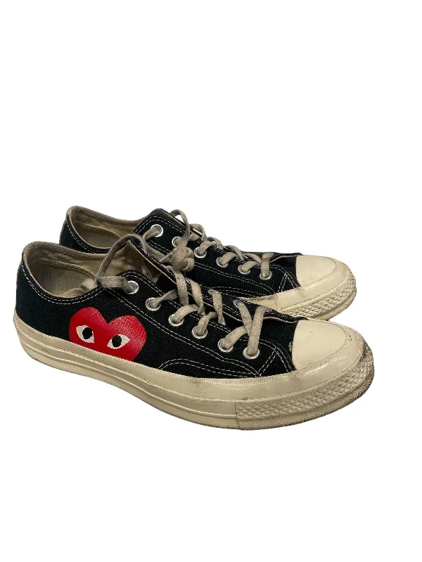 COMME des GARCONS/Low-Sneakers/US 8/Cotton/BLK/cdg play sz8 wmn Vintage Oxford Appeal COMME des GARCONS/Low-Sneakers/US 8/Cotton/BLK/cdg play sz8 wmn Vintage Oxford Appeal