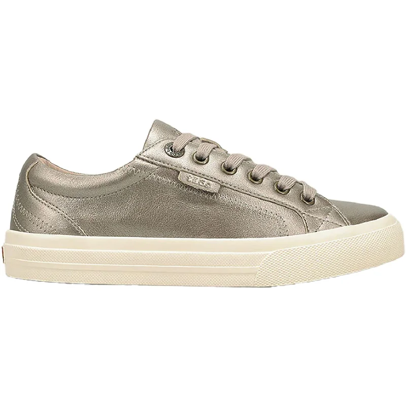 Women's Taos Plim Soul Lux Champagne Leather Art Deco - Inspired Shoe Look  