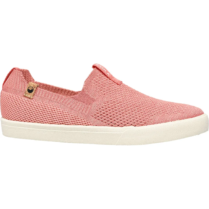 Women's Saola Virunga Faded Rose Knit Fabric Art Deco - Inspired Shoe Look  