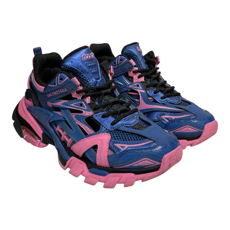 BALENCIAGA/Low-Sneakers/EU 36/Leather/BLU/TRACK RUNNER Brogue Oxford Aesthetic 