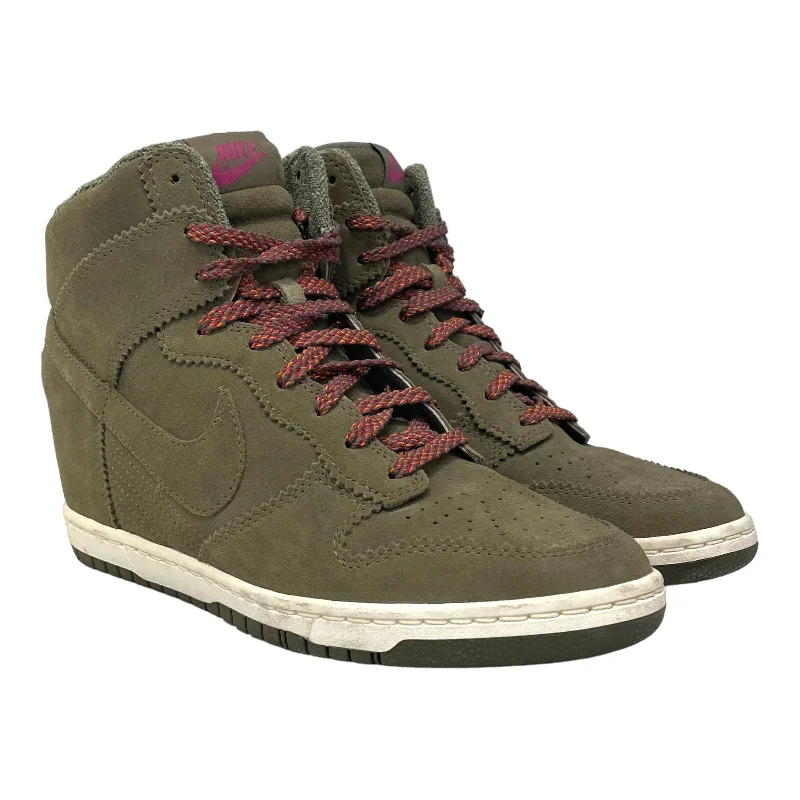 NIKE/Low-Sneakers/US 10/Suede/GRN/528899-200 Dunk Sky High Wedge Hiking Boot Durability Style NIKE/Low-Sneakers/US 10/Suede/GRN/528899-200 Dunk Sky High Wedge Hiking Boot Durability Style