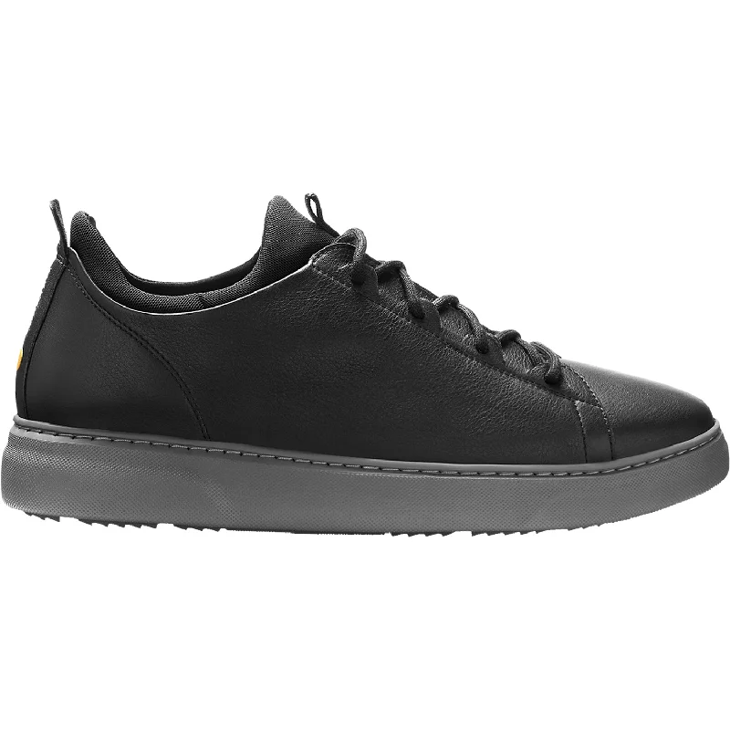 Men's Samuel Hubbard Flight Black Leather Leather Driving Shoe Style  