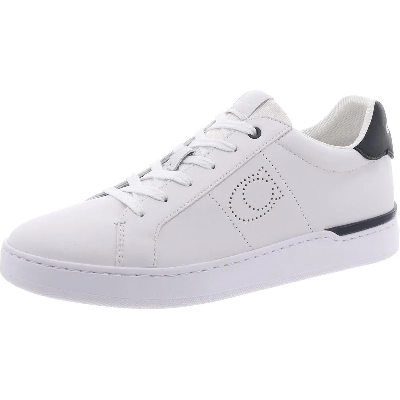 Coach Womens Lowline Leather Fitness Sneakers Moccasin Soft - Sole Style  