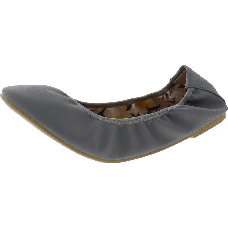 Journee Collection Womens Textured Man Made Ballet Flats Strap - Up Sandal Resort Style  