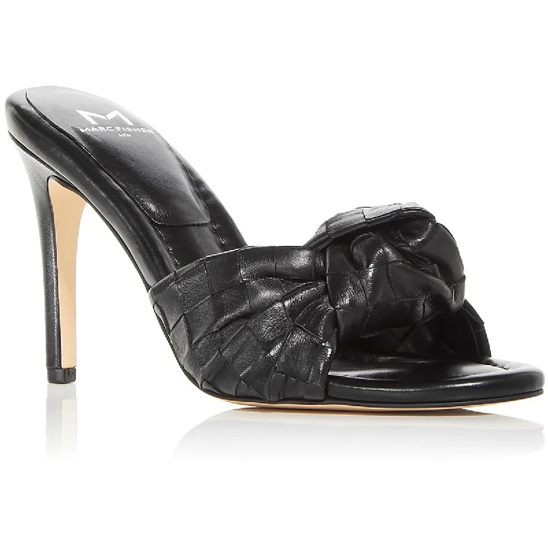 Marc Fisher LTD Womens Janna Leather Heels Hip - Hop Sneaker Style  