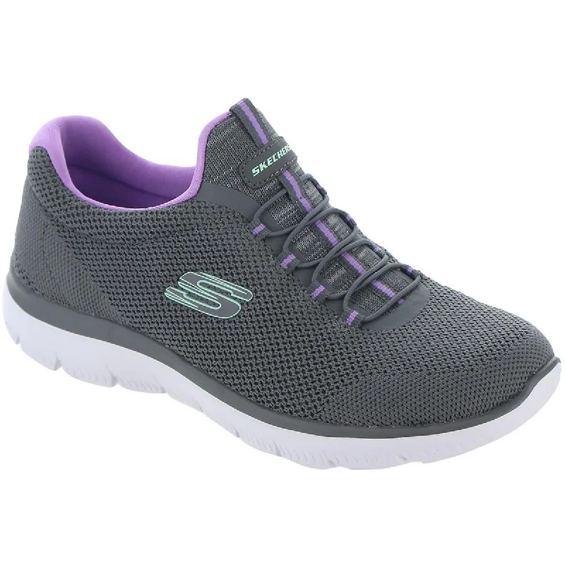 Skechers Womens Cool Classic Slip On Performance Casual and Fashion Sneakers Art Deco - Inspired Shoe Look  