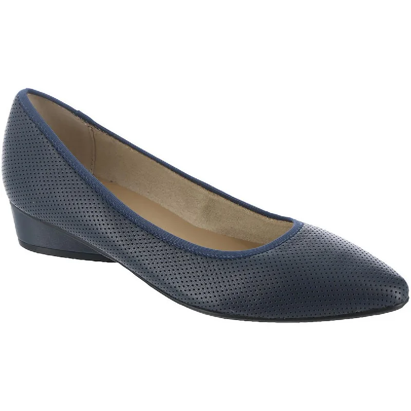 VANELi Womens Fiona Faux Leather Flat Shoes Vintage Oxford Appeal 