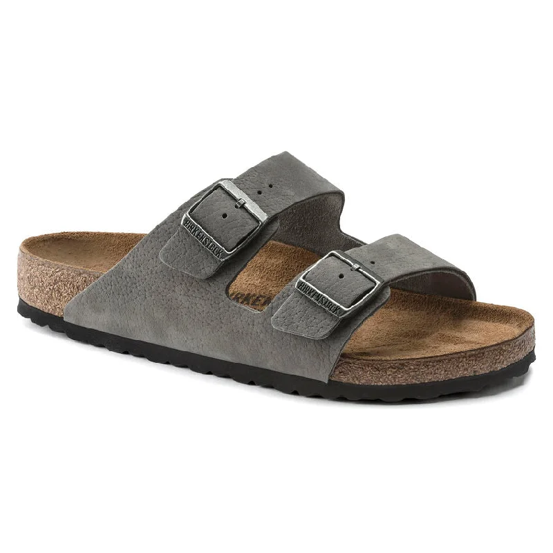 Birkenstock Arizona Nubuck Two - Tone Shoe Design  