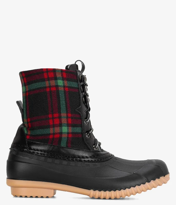 Spring Step Duckie Plaid Boot - Women Blue Coast Loafer Aesthetic 