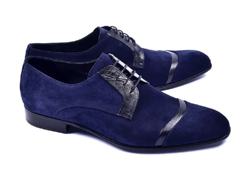Style: Corrente 2432-Navy Hemp - Material Shoe Style  
