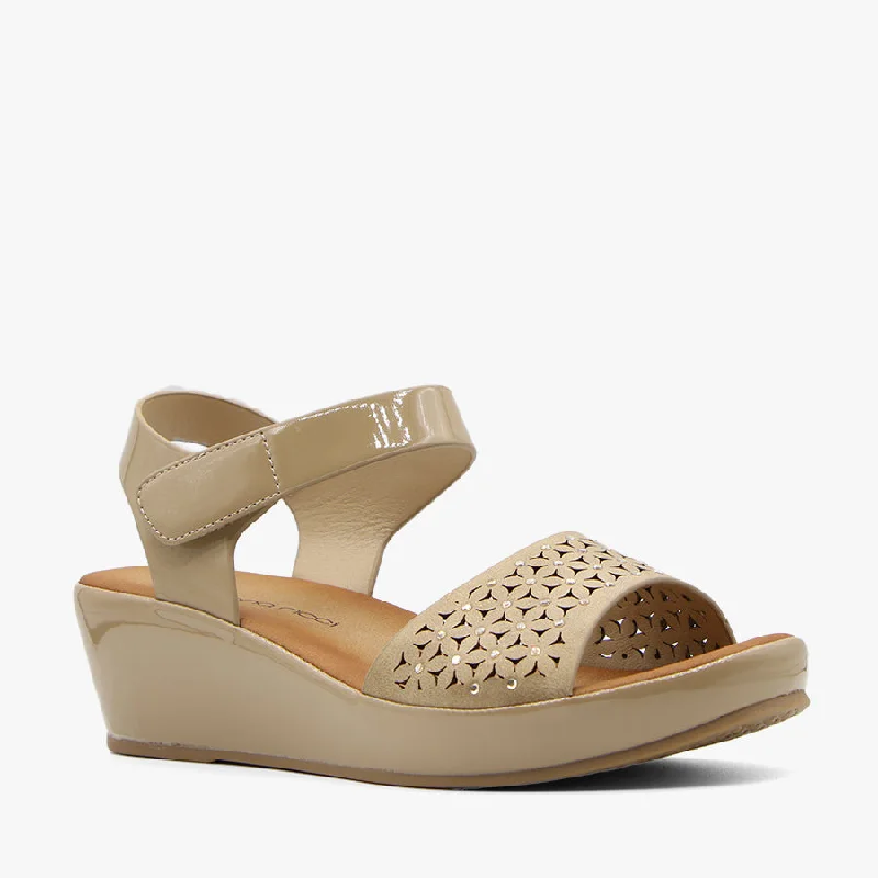 BLOSSOM TAUPE Moccasin Soft - Sole Style  