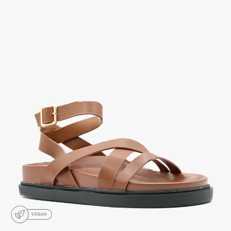 BRIANNA COGNAC Blue Coast Loafer Aesthetic 