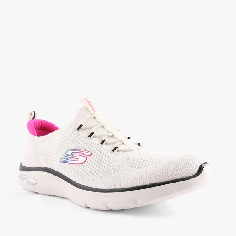 EDL-PARADISE SKY WHITE/BLACK Leather Driving Shoe Style  