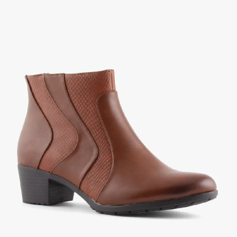 KIMORA TAN Elastic - Sided Chelsea Look  