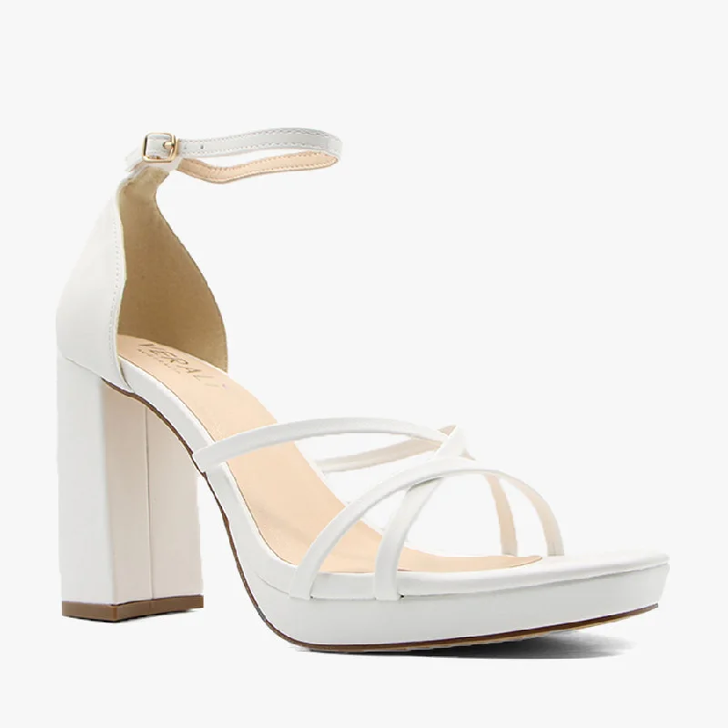 LARA WHITE Two - Tone Shoe Design  