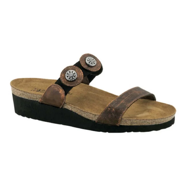 Marissa In Burnt Copper - E05 Hemp - Material Shoe Style  