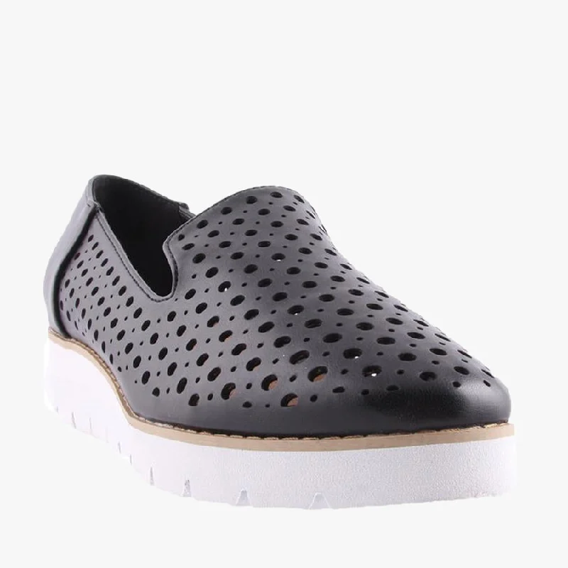 OBBS BLACK Business Monk Strap Style  