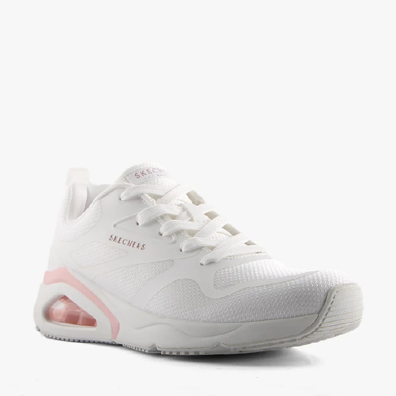 TA-REVOLUTION AIRY WHITE Lightweight Tennis Sneaker Look  
