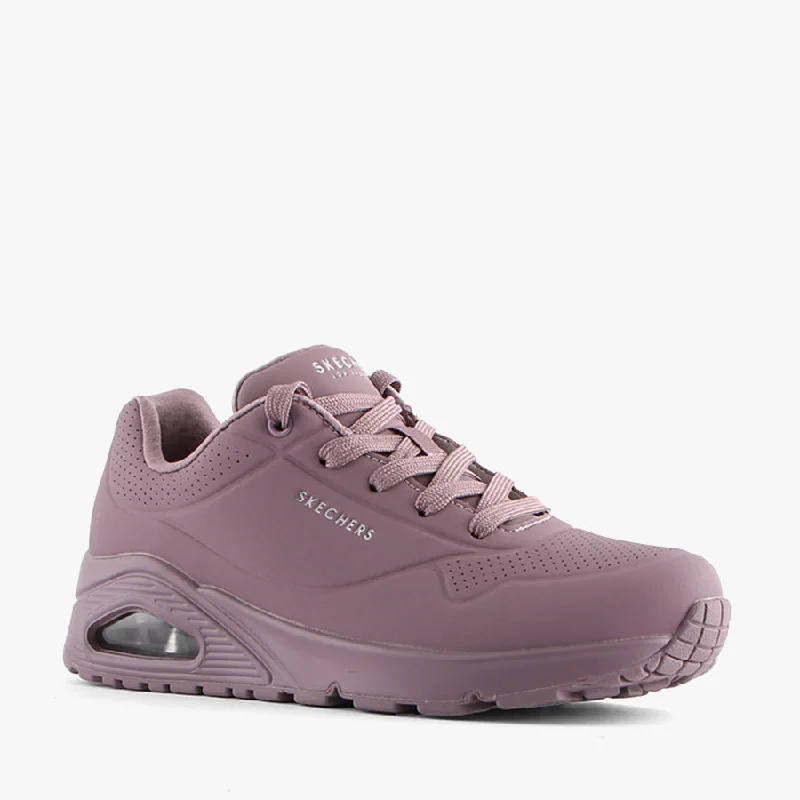 UNO-STAND ON AIR DARK MAUVE Ivy League - Inspired Derby Look 